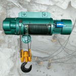 Double speed wire rope electric hoist