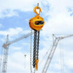 Double bearing hand chain hoist
