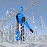 Electric hand wrench hoist