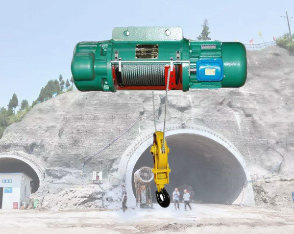 For slope tunnels