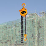 Hand-pulling gourds at construction sites