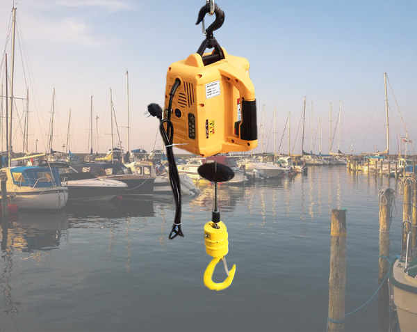 Hanging electric hoist