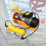 Miniature remote control electric hoist