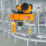 PA miniature wire rope electric hoist with sports car