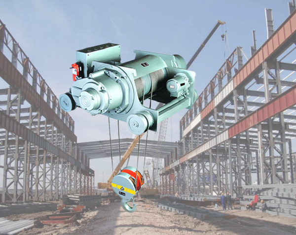 Double-track imported wire rope electric hoist