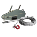 Wire rope wrench hoist